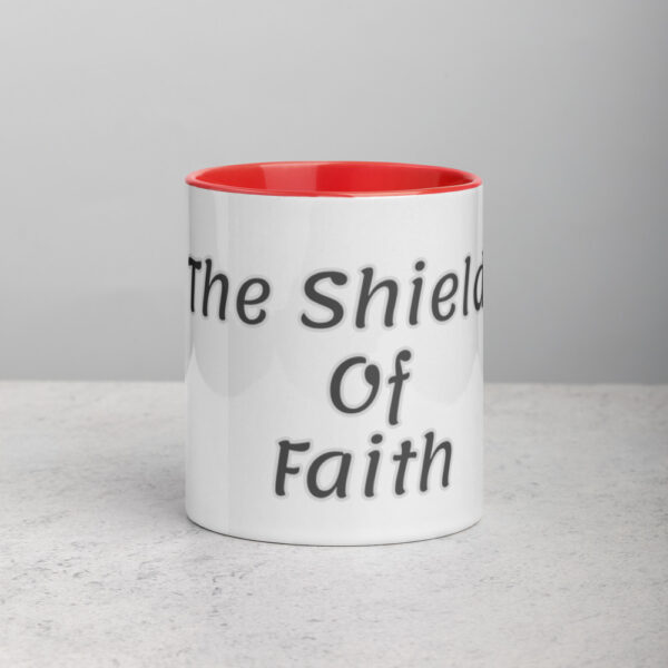 The Shields of Faith Mug with Color Inside - Image 5