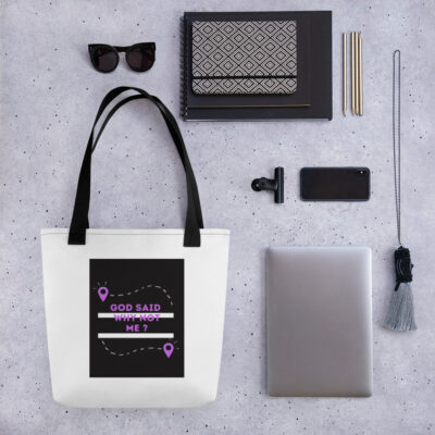 God said Tote bag