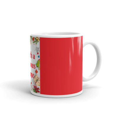 Joyous Time Mug in Red