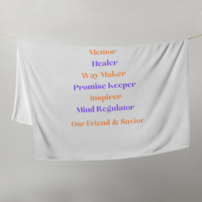 Jesus Throw Blanket
