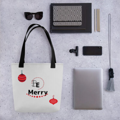 Be Merry Tote bag