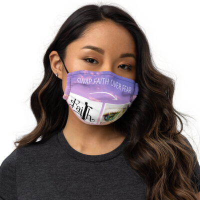 Faith over Fear Face mask