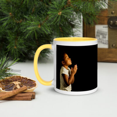 Out of the mouths of Babes Mug with Color Inside