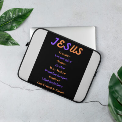 Jesus Character Laptop Sleeve