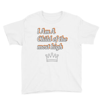 Child of The most High King Youth Short Sleeve T-Shirt