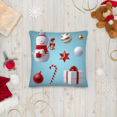 Christmas Holiday Premium Pillow