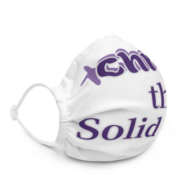 Christ the sloid Rock Premium face mask - Image 5