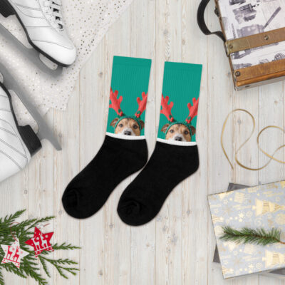 Christmas Dog owner Socks