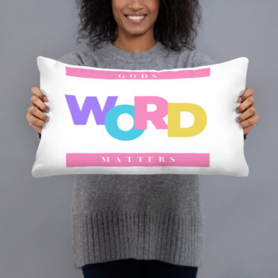 Gods word Basic Pillow