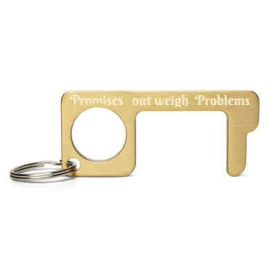 Promises Engraved Brass Touch Tool