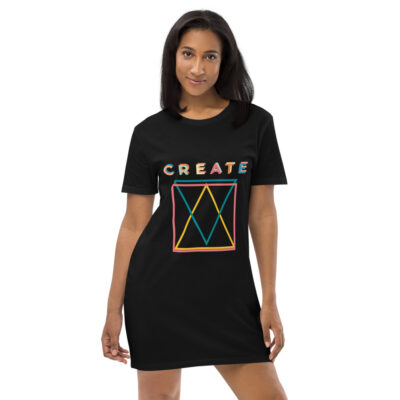 Create design Organic cotton t-shirt dress