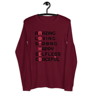 A Mother Unisex Long Sleeve Tee