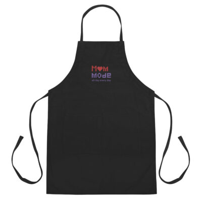 A Mom mode Embroidered Apron