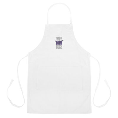 A wife and Mum Embroidered Apron