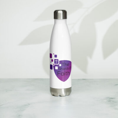 Our Brand The shields of FAITH Stainless Steel Water Bottle