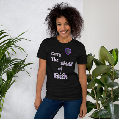 The shield of Faith Short-Sleeve Unisex T-Shirt