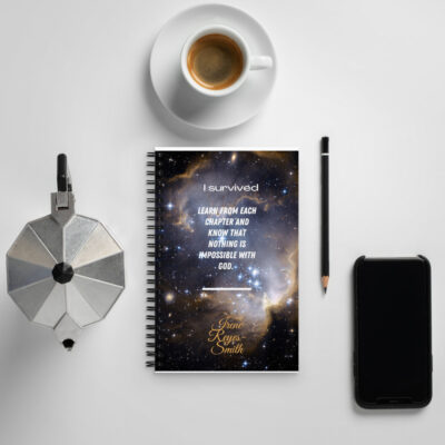 A I survived learn from each chapter Spiral notebook