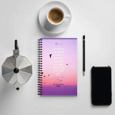 A survival came from soaring Spiral notebook
