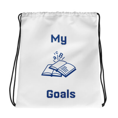 My Goal Drawstring bag