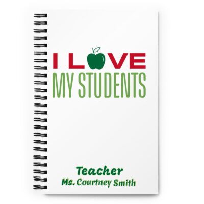 personalized Spiral notebook