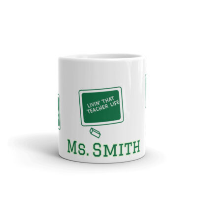 Personalized White glossy mug