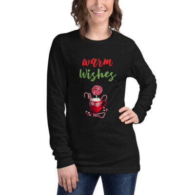 Woman warm wishes Unisex Long Sleeve Tee