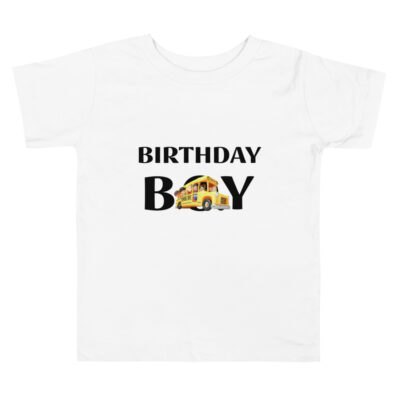 Personalized Toddler boy Short Sleeve Tee