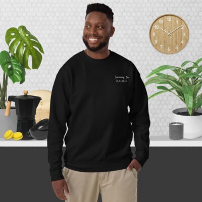 A Surviving the Badge unisex design Premium Sweatshirt