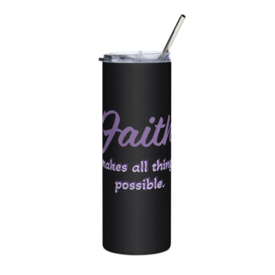 Faith Stainless steel tumbler