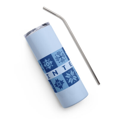 Winter Stainless steel tumbler